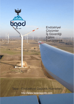 Katalog - Tepe - End&uuml;striyel Dağcılık Hizmetleri