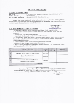 van merkez sosyal yardımlaşma ve dayanışma vakfı başkanlığı toner