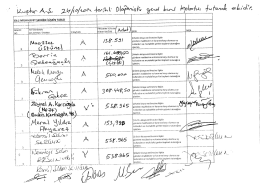 2014 olağan&uuml;st&uuml; genel kurul toplantı serh liste