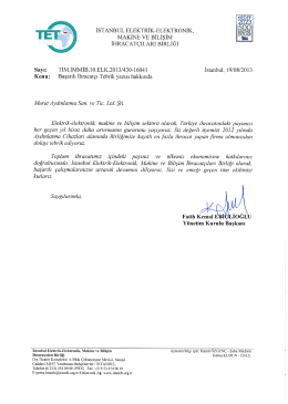 Spread Sheet - Strateji Menkul Değerler