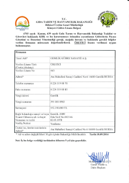 15 - 18 MART 2015 Limak Limra Hotels