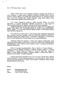 Sentil Kalibrasyon Kayıt Formu