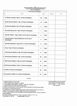 Tc s&uuml;LEYMııN DEııııİREL &uuml;NivERsiTEsi REKT&Ouml;RE&Uuml;G&Uuml; YAPI ışLERı