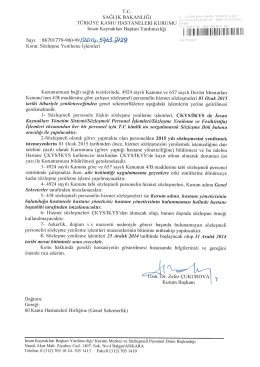 A&ccedil; - T&uuml;rkiye Kamu Hastaneleri Kurumu