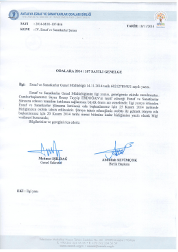 IV. Esnaf ve Sanatkarlar Şurası