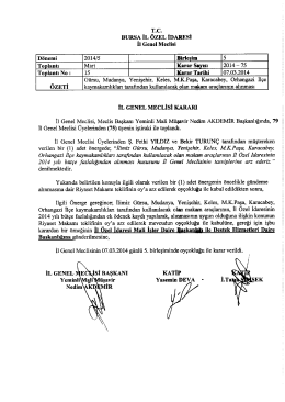 07.03.2014 Meclis Kararı 75