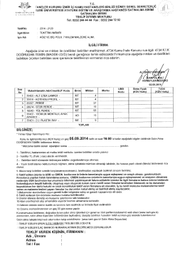 Tc - İzmir Atatürk Eğitim ve Araştırma Hastanesi