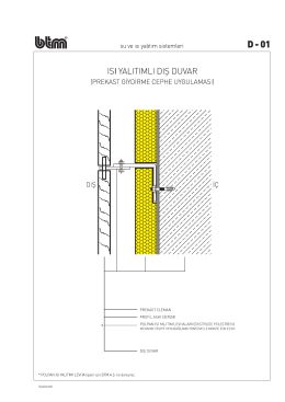 Duvarlarda Isı Yalıtım Detayları
