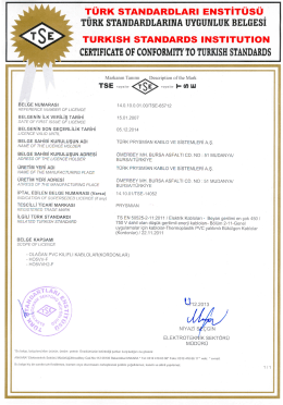 t&uuml;rk standardları enstit&uuml;s&uuml;_ t&uuml;rk standardlarına uygunluk