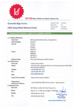 LNG (Liquefied Natural Gas)