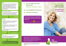 Avusturya Meme Kanseri Erken Teşhis Programı Mamografi hayat