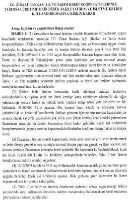 rc. ziRkAr Bankasıasya TARIM KREDİ