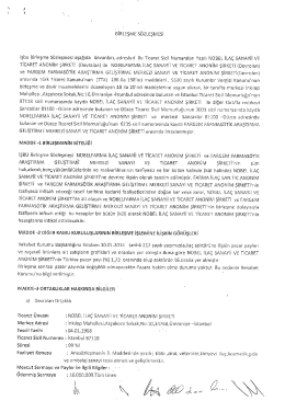 eiRLEŞME ŞtizİEŞM EŞİ İşbu Birleşme szleşrrıesi aşağıda iinvanları