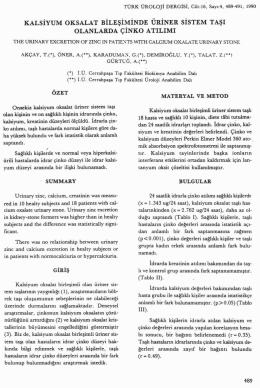 Full Text (PDF) - Turkish Journal of Urology