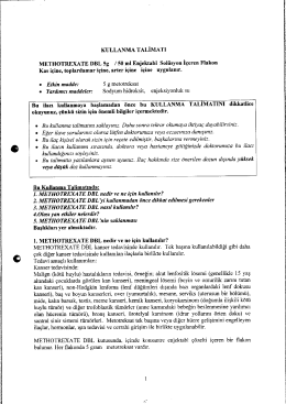 kullanma talimatı - Ilacprospektusu.com