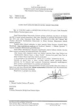 A&ccedil; - T&uuml;rkiye Kamu Hastaneleri Kurumu