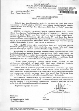 A&ccedil; - T&uuml;rkiye Kamu Hastaneleri Kurumu