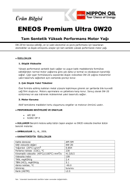 ENEOS Premium Ultra 0W20
