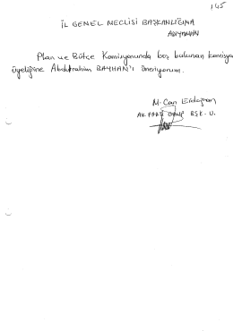 Temmuz Ayında İl Genel Meclisince G&ouml;r&uuml;ş&uuml;len &Ouml;nergeler