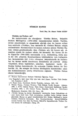 T&Uuml;RK&Aring;N HATUN
