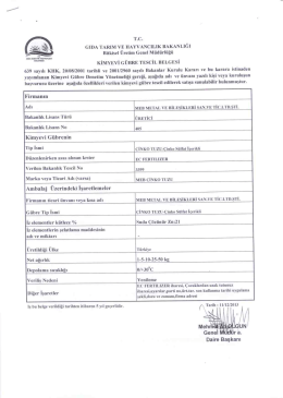 T.C. - MEBOR - Sıvı &Ccedil;inko Bor G&uuml;breleri