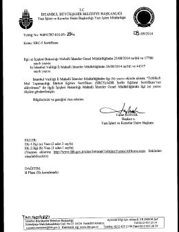 OneTouch 4.6 Scanned Documents - İstanbul Büyükşehir Belediyesi