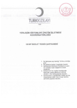 teknik şartname - iskelet ve taşıma sepeti alımı