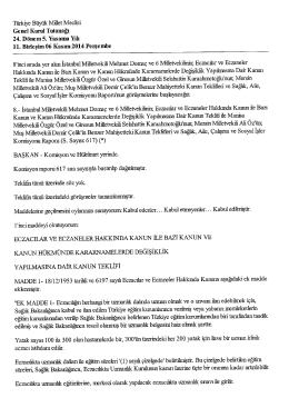 T&uuml;rkiye B&uuml;y&uuml;k Millet Meclisi Genel Kurul Tutanağı 24. D&ouml;nem 5