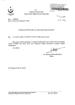 S&uuml;resi Ge&ccedil;tikten Sonra Gelen Cevap