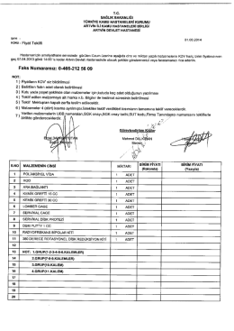 T.c. sAĞLıK BAKANLIĞI TÜRKIYE KAMU HASTANELERİ KURUMU