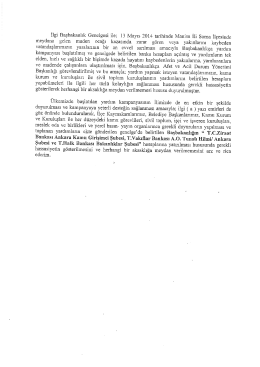 Yazı ve Ekleri (4 sayfa)