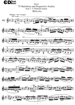 Violin Exercises: Mazas, Book 2: 27 Brilliante Studies