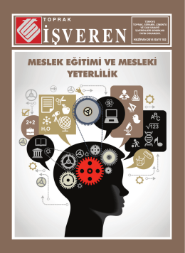 2014 / 102 Meslek Eğitimi ve Mesleki Yeterlilik