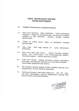 video bronoskop sistemi