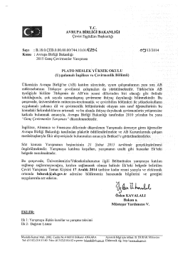 inc. - Plato Meslek Y&uuml;ksek Okulu