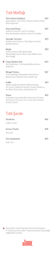 Men&uuml; - La Torre Restaurant