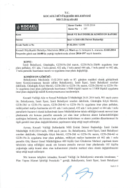 T.c. - Kocaeli B&uuml;y&uuml;kşehir Belediyesi