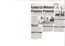 Planlama Pratﬂllﬂl&uuml; - Karab&uuml;k &Uuml;niversitesi Teknoloji Fak&uuml;ltesi