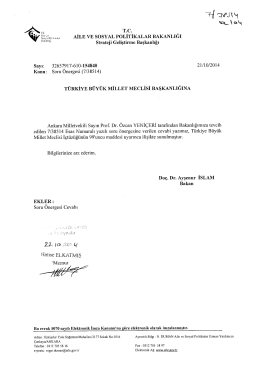 S&uuml;resi Ge&ccedil;tikten Sonra Gelen Cevap