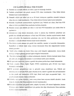 ch REAL TİME PCR KİTİ