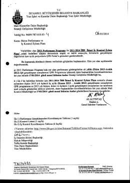 OneTouch 4.6 Scanned Documents - İstanbul B&uuml;y&uuml;kşehir Belediyesi