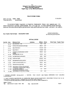 T.C. - Eskişehir Osmangazi &Uuml;niversitesi Hastanesi