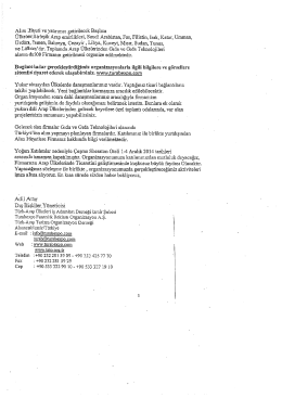 Yazı ve Duyuru (13 sayfa) - Karadeniz İhracat&ccedil;ı Birlikleri