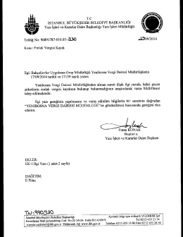 OneTouch 4.6 Scanned Documents - İstanbul B&uuml;y&uuml;kşehir Belediyesi