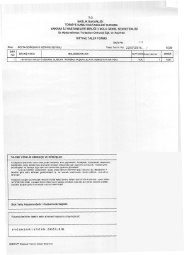 ANKARA iLi HASTANELERİ BiRLiĞi 2 NOLU GENEL seKRETERLiĞi