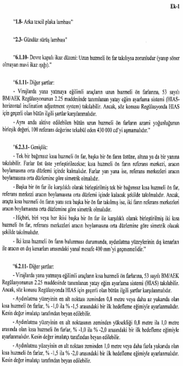 Y&ouml;netmelik Ekleri