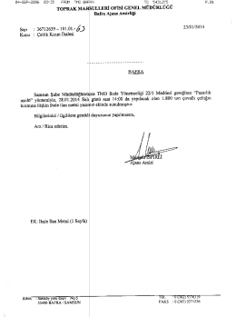 TMO-&Ccedil;eltik Kırım İhalesi