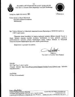 OneTouch 4.6 Scanned Documents - İstanbul B&uuml;y&uuml;kşehir Belediyesi