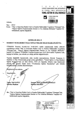 temel eğitim ve staj merkezi - Aydın Serbest Muhasebeci Mali