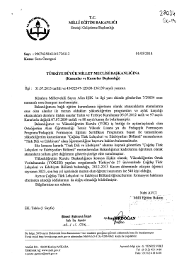 S&uuml;resi Ge&ccedil;tikten Sonra Gelen Cevap